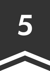 sign, symbol, icon, number