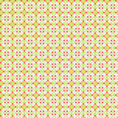 Abstract Cross Pattern generative computational art illustration