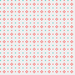 Abstract Cross Pattern generative computational art illustration