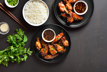 Honey-soy chicken wings