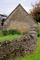 Landscape from the Cotswold village of Bourton on the Water