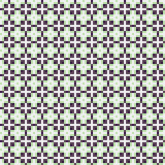 Abstract Cross Pattern generative computational art illustration