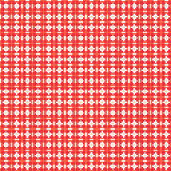 Abstract Cross Pattern generative computational art illustration