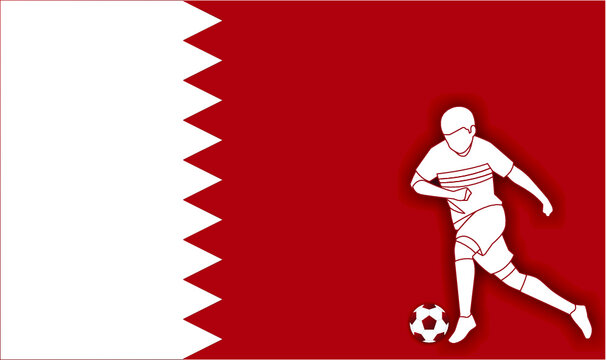 football player kicks the ball, soccer