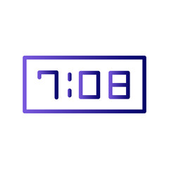 Digital Clock Icon