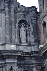 Cathedral of a small town Otavalo