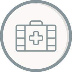 Obraz premium Emergency Kit Icon