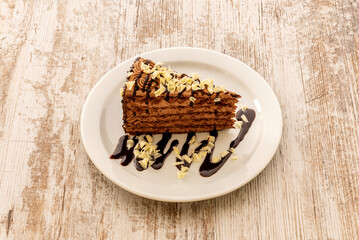 Death by Chocolate is a marketing term for various desserts that feature chocolate as the main ingredient.