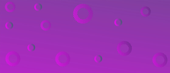 purple gradient background design with circle elements. used to design banners, landing pages, websites and posters