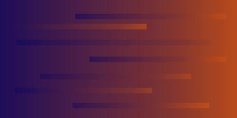 abstract style background and blue and orange gradient line elements. blank banner design