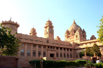 Obraz premium Ummaid Bhawan Palace building picture fro front