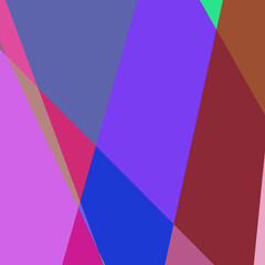 Obraz premium Geometric abstraction generative art background art illustration