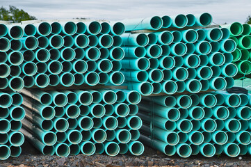 Harmless polyethylene water pipes