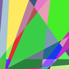Obraz premium Geometric abstraction generative art background art illustration