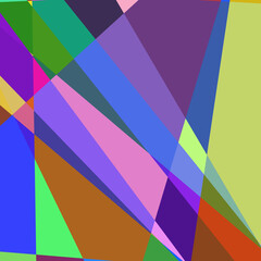 Obraz premium Geometric abstraction generative art background art illustration