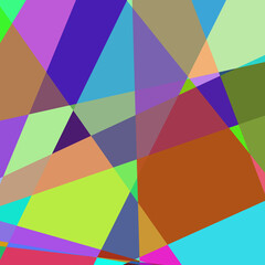 Obraz premium Geometric abstraction generative art background art illustration