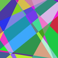 Geometric abstraction generative art background art illustration