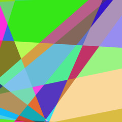 Obraz premium Geometric abstraction generative art background art illustration