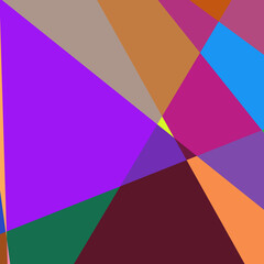 Obraz premium Geometric abstraction generative art background art illustration