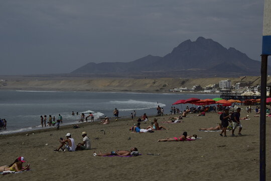 A Beautiful Huanchaco Beach in Peru