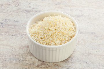 Natural organic coconut shredded powder