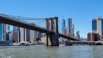 Fototapeta na wymiar Brooklyn Bridge, New York