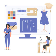 People Online course Workshop Sewing Tailoring