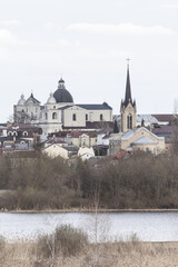  Panorama of the old city in spring
