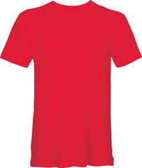 Red T-Shirt Mockup