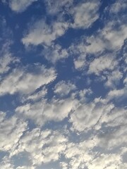 Obraz premium blue sky with clouds