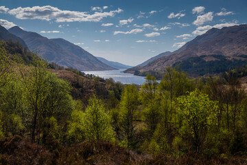 Obraz premium Loch Shiel in Scotland