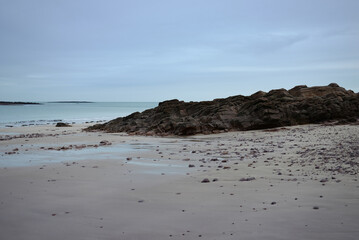Erquy plage- rochers
