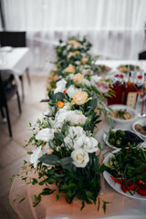 Fototapeta na wymiar wedding table decoration