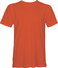 Orange T-Shirt Mockup