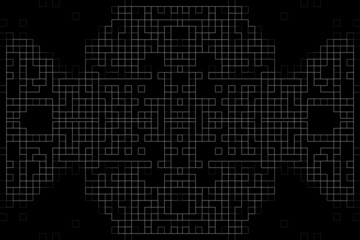 Abstract background. Monochrome texture. Black and white lines on white background.