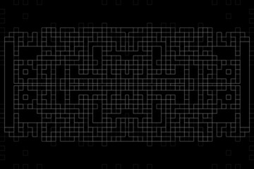 Abstract background. Monochrome texture. Black and white lines on white background.