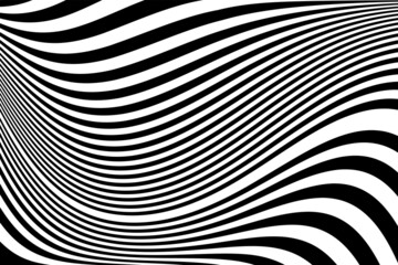 Abstract wavy lines texture with twisting movement effect.