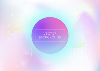 Minimal Shape. Trendy Dots. Retro Futuristic Magazine. Violet Li