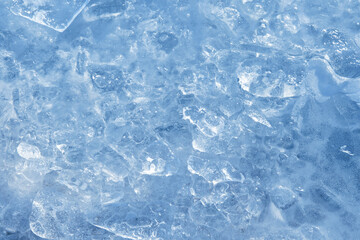 blue ice texture background