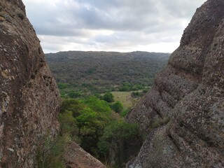 view of the mountains