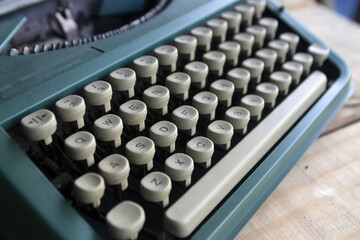 Maquina de escrever antiga Vintage