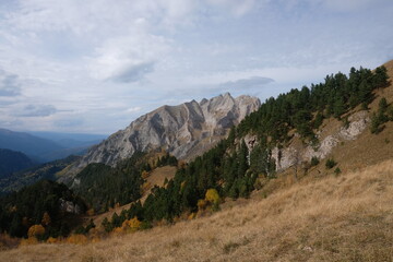 Landscape in the mountains, Autumn in mountains, outdoor tracking hiking in mountains, rocks alpinism, autumn mood in countryside, mountain nature, travel hiking camping, mountain outdoor wallpapers