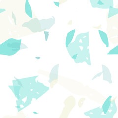 Terrazzo seamless pattern. Pastel  venetian