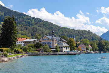 Tegernsee in den Bayerischen Alpen
