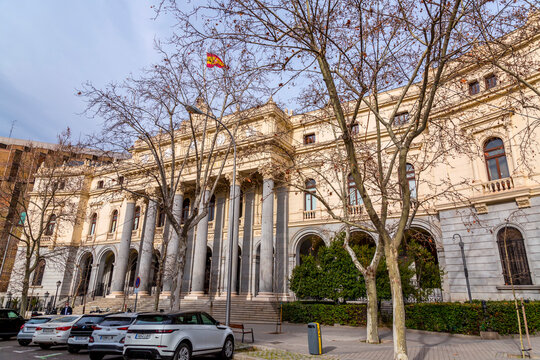 Bolsa de Madrid, Madrid Stock Exchange in Madrid, the capital of Spain.