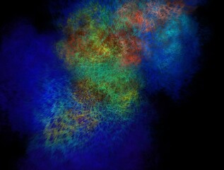 Imaginatory fractal abstract background Image
