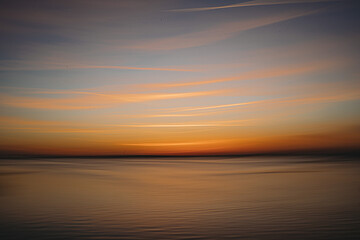 Obraz premium Sunset on the beach