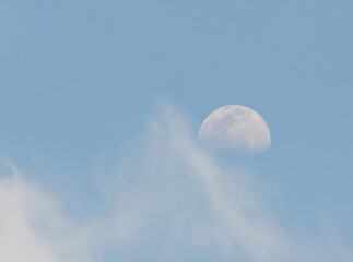 Obraz premium moon and clouds