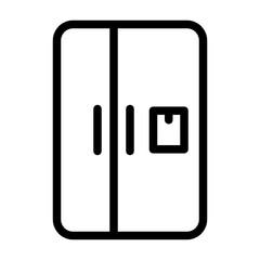 fridge line icon