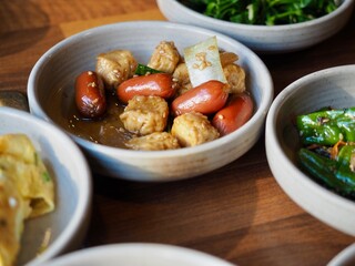 어묵과 소시지 볶음, 음식, 요리